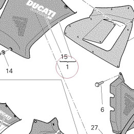Fairing, right 48012551AA