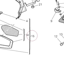 Fairing, right 48012591CK