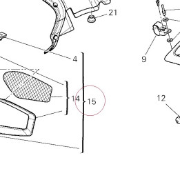 Fairing, right 48012591CW