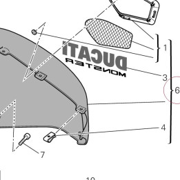 Fairing, left 48012591DP