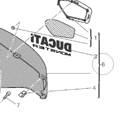 Fairing, left 48012591DS