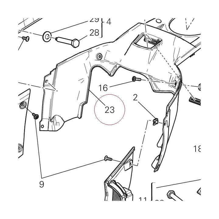 Cover, fuel tank cap 48013071A