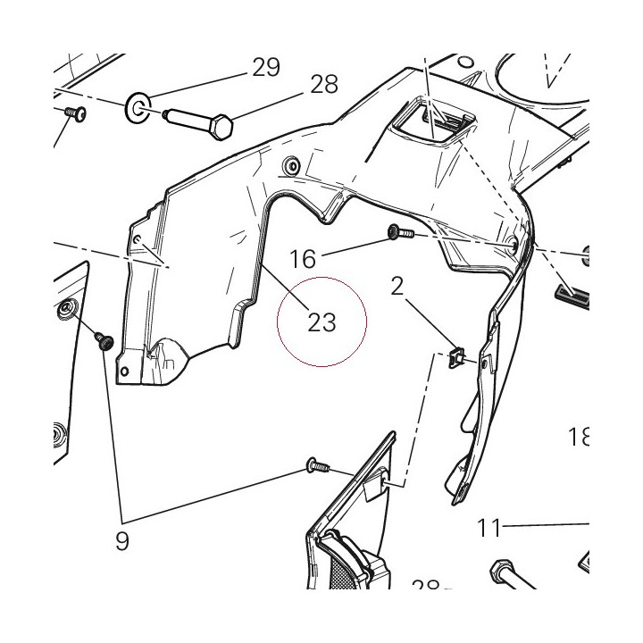Cover, fuel tank cap 48013072A