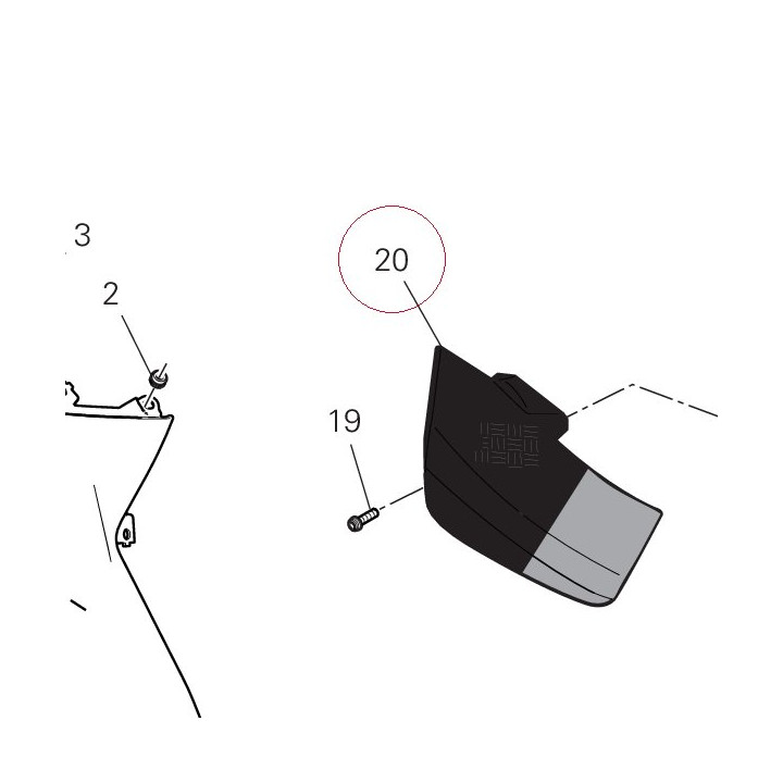 Upper right wing 48014191AA