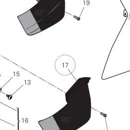 Lower left wing 48014251AA
