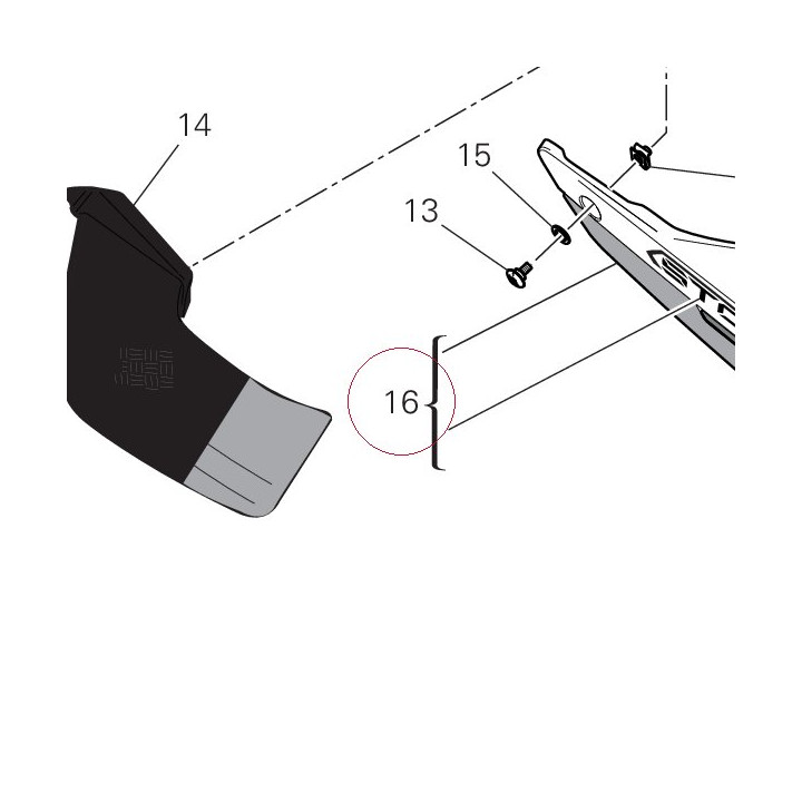 Right toe cap 48014451AA
