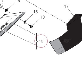 Left toe cap 48014461AA