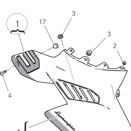 Right cover 48014501AA