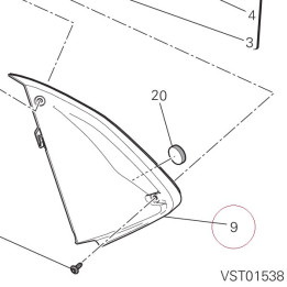 Panel, side left 48015711A