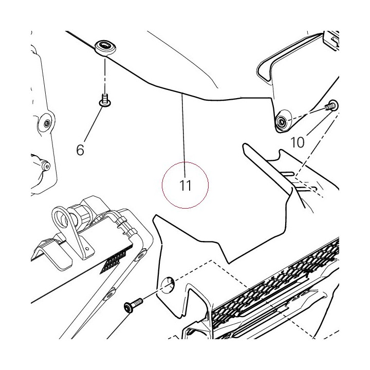 Cover, lower 48016082A