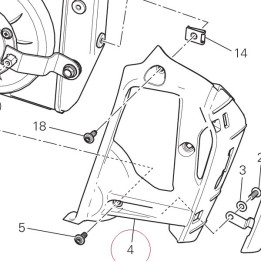Air shroud cylinder 48016191B