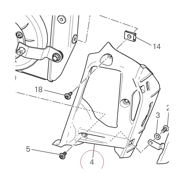 Air shroud cylinder 48016191B