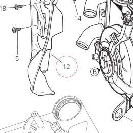 Air shroud cylinder 48016471A