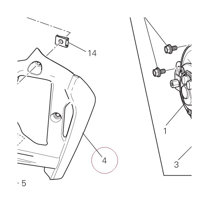 Air shroud cylinder 48016481A