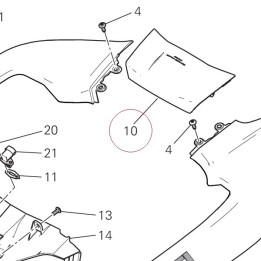 Cover handsfree 48016971A