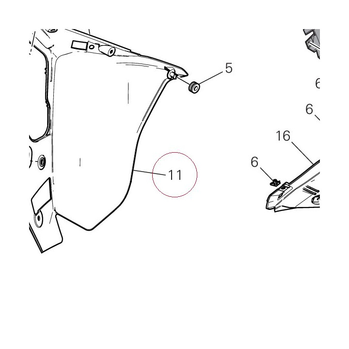 Right holder 48017481A