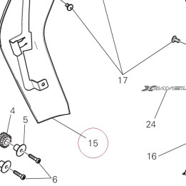 Left cover 48017731AC