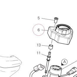 Cover, ignition switch 48018391A