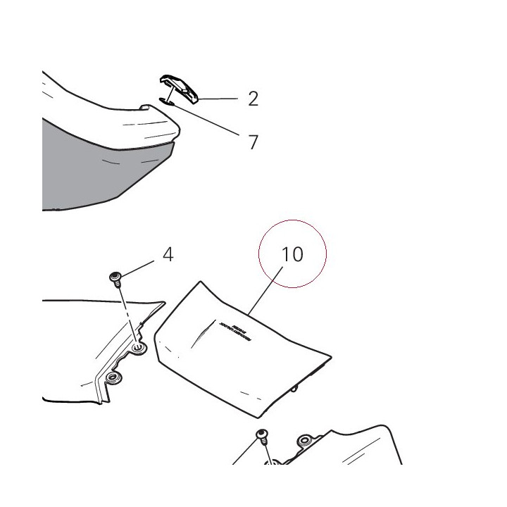 Cover handsfree 48018781A