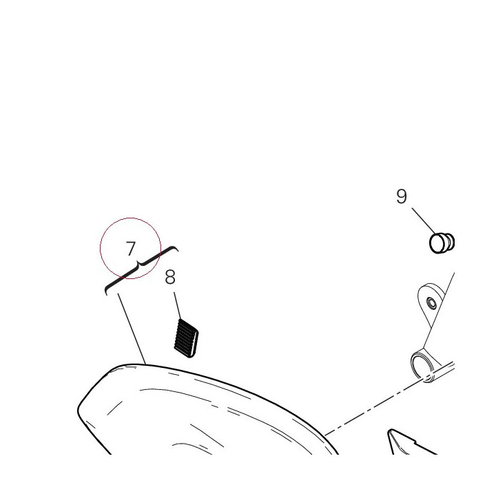 Cap right 48019131AD