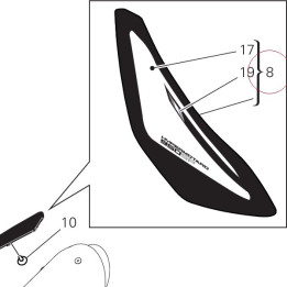 Cover, frame right 48019543AC