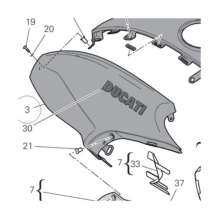 Cap right 4801A333AC