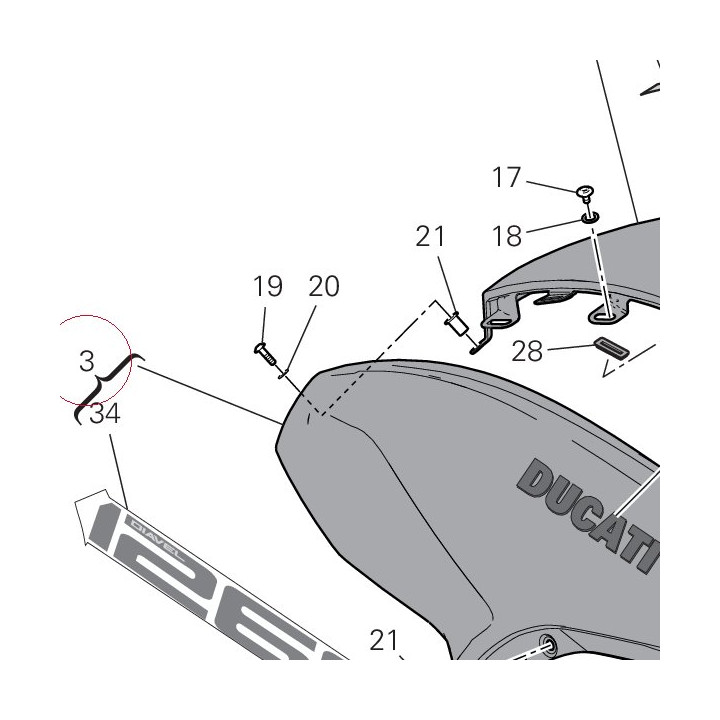 Cap right 4801A333AP