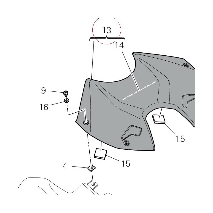 Cover 4801A621AA