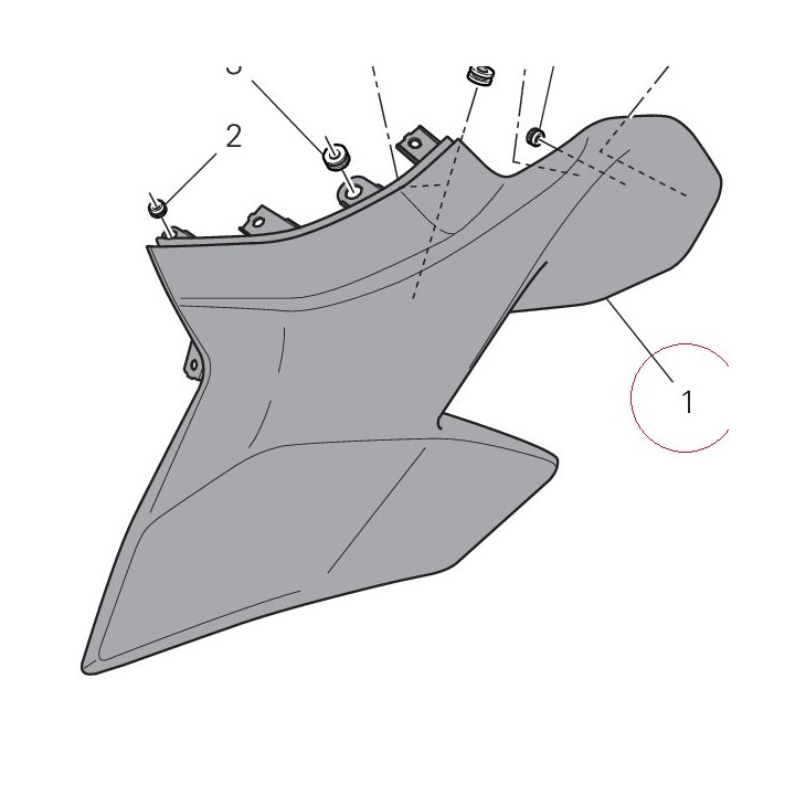 Cap left 4801A641AA