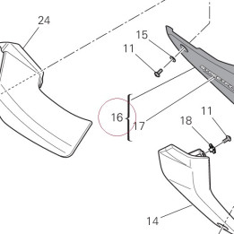 Right toe cap 4801A651AC