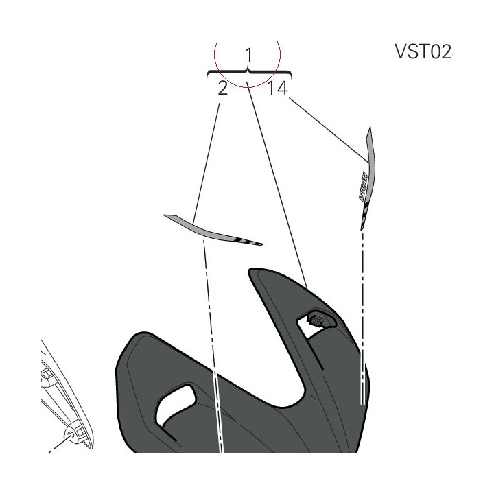 Cover proiettore 4801B161AE