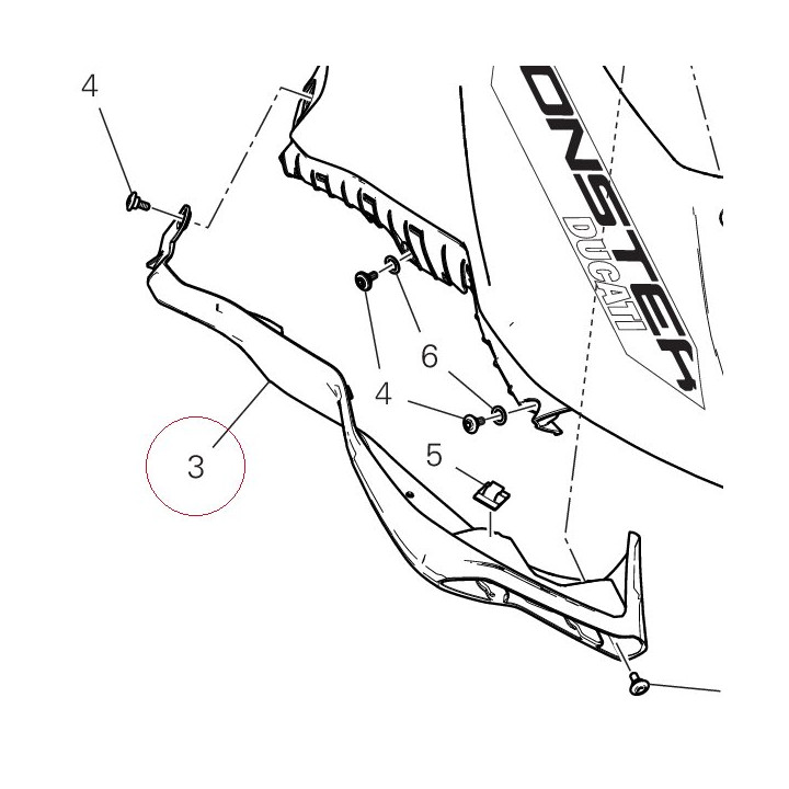 Tank body part 4801C282A