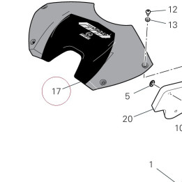 Tank cover 4801C461AH
