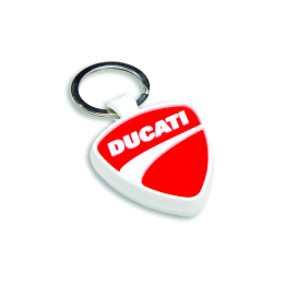 Porte-clés en caoutchouc Ducati Shield