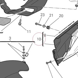 Right toe cap 48022811AY