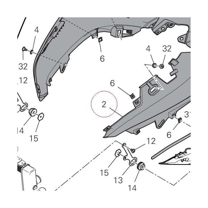 Protector, fuel tank 48026891AC