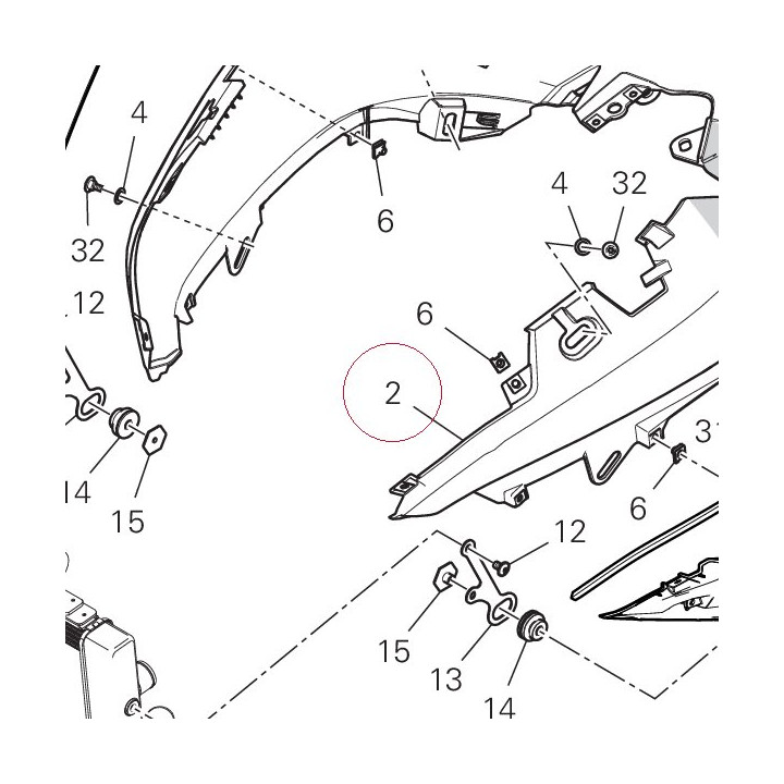 Protector, fuel tank 48026891AH