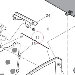 Lower fairing 48028021AA