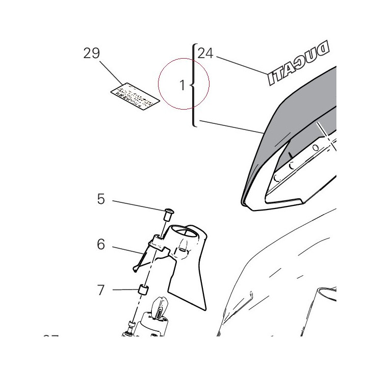 Cover, tank right 48028982AC