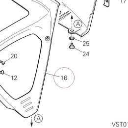 Lower fairing 480P7831A