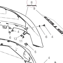 Cover assembly 480PC252AB