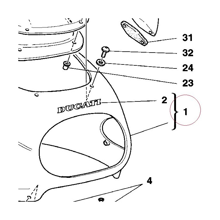 Cowling 48110161AA