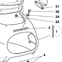 Cowling 48110161AB