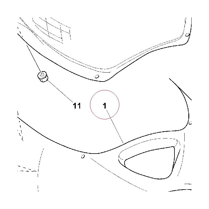 Cowling 48110171BB