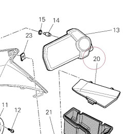 Right cover 48110632A