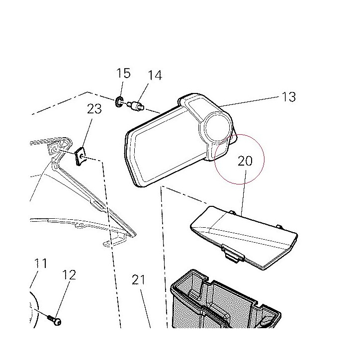 Right cover 48110632A
