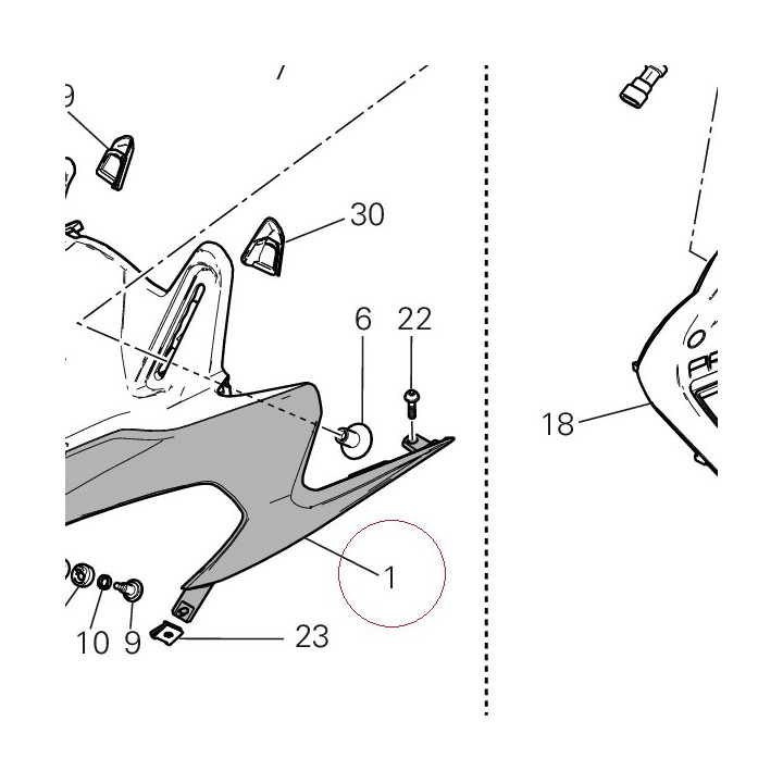 Cowling 48110802AA