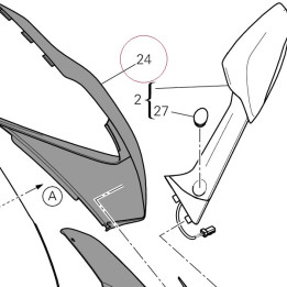Left panel 48110841AW
