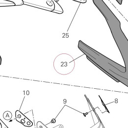 Right bulkhead 48110851AA