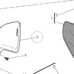 Cover, meter 48110892A